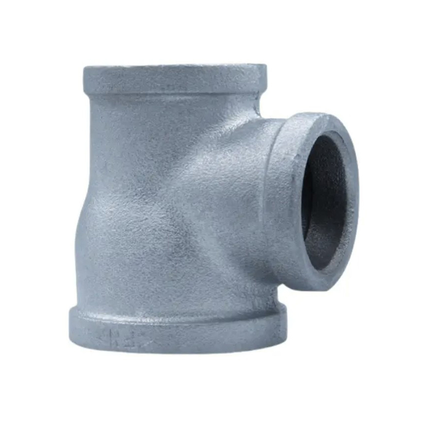 Galvanized Malleable Iron Reducing Tee 25×20×20