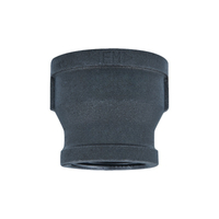 Socket Reducing Tee Pipe Fitting – Galvanized Or Black Threaded Malleable Iron, Male To Female Connector for Plumbing And Fire Protection