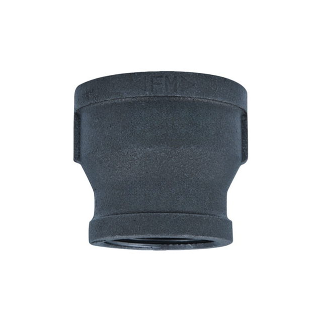 Socket Reducing Tee Pipe Fitting – Galvanized Or Black Threaded Malleable Iron, Male To Female Connector for Plumbing And Fire Protection