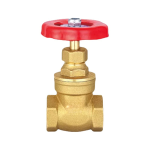 Brass Gate Valve with Steel Handle, 1/2" To 4", 16 Bar for Water, Oil, Gas