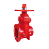 Resilient Wedge NRS Gate Valve-Flanged X Grooved End