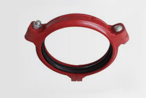 Heavy-Duty Rigid Grooved Coupling | UL/FM | Ductile Iron (ASTM A536) | EPDM/NBR | DN25–DN300 (1″–12″)