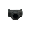 FM/UL Black Malleable Iron Pipe Fitting BMI Plumbing Pipe Fitting of Equal Tee BSPT Or NPT Threaded