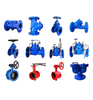 Ductile Iron Resilient Seated Non Rising Stem Gate Valve with Stem Cap or Handwheel for Water DIN F5 BS EN558 Series 15