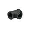 FM/UL Black Malleable Iron Pipe Fitting BMI Plumbing Pipe Fitting of Equal Tee BSPT Or NPT Threaded
