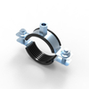 Rubber Lined Pipe Clamp for Drinking Water and Heating Pipe Support