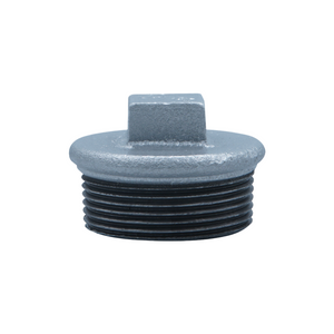 In-Stock Galvanized Iron (GI) Pipe Fitting beaded Plug 80mm (3