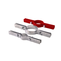 Bra&ccedil;adeira riser para sistemas verticais de suporte de tubos de a&ccedil;o