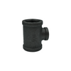 FM/UL Black Malleable Iron Pipe Fitting BMI Plumbing Pipe Fitting of Equal Tee BSPT Or NPT Threaded
