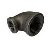 FM/UL Black Casting BMI Pipe Fittings Reducing 90 Degrees Elbow 