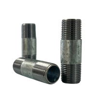 Hot-dip Galvanizing BS EN10241 Carbon Steel Nipple