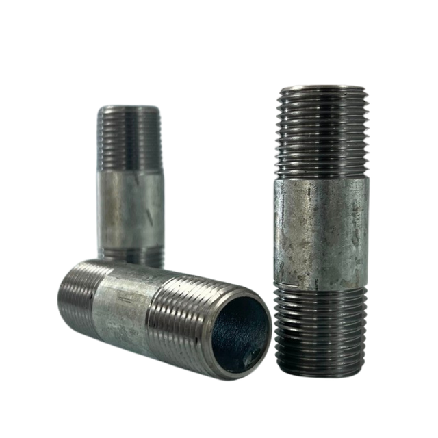 Hot-dip Galvanizing BS EN10241 Carbon Steel Nipple