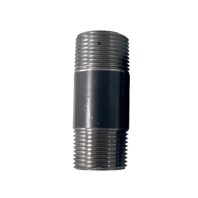 Black Carbon Steel Seamless Pipe Nipple from 1/8" to 12" and Schedules 40, 80, and 160.