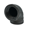 FM/UL Black Casting BMI Pipe Fittings Equal Elbow 90 Degrees