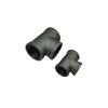 FM/UL Black Malleable Iron Pipe Fitting BMI Plumbing Pipe Fitting of Equal Tee BSPT Or NPT Threaded