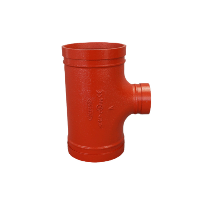 Grooved Pipe Reducing Tee