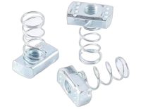 Porca de mola para sistemas de suporte de canal de suporte de 41 mm