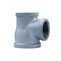 3-Way Tee Connector | 13mm GI Malleable Iron Pipe Fitting 25x20x20 T/Y Branch for Plumbing Systems
