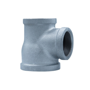 3-Way Tee Connector | 13mm GI Malleable Iron Pipe Fitting 25x20x20 T/Y Branch for Plumbing Systems