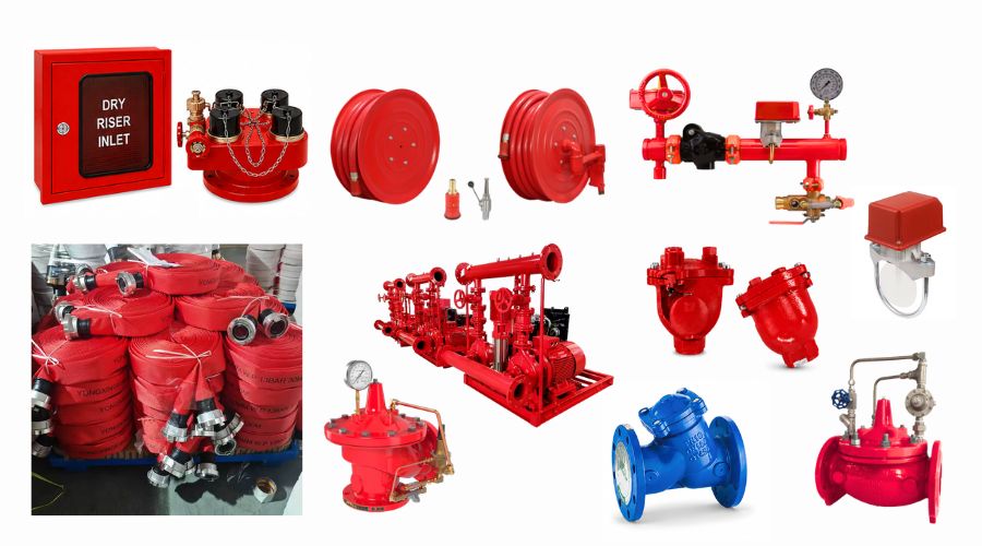 Fire protection valves manufactured according to international standards