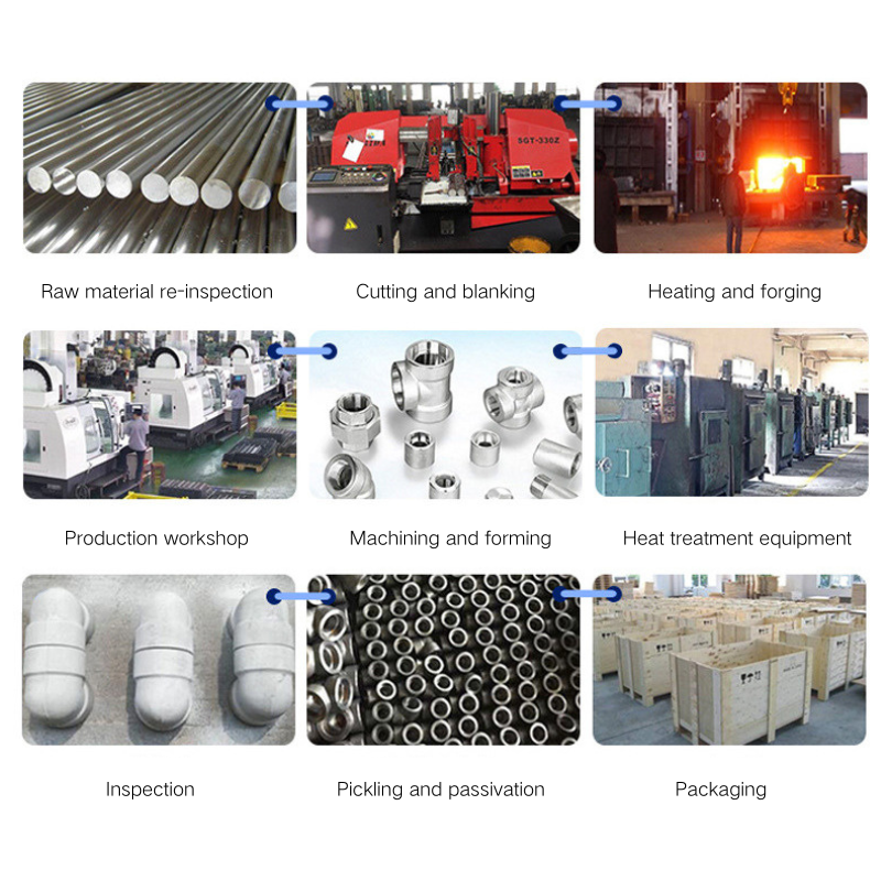 Raw material re-inspection cutting and blanking heating and forging.png