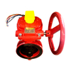 Gear Operated Grooved Butterfly Valve Awwa C606 for Fire Protection Water System, DN100-DN300