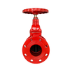 BS5163 DIN F4 V&aacute;lvula de gaveta Nrs com sede resiliente para abastecimento de &aacute;gua HVAC combate a inc&ecirc;ndio