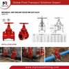 Mechanical Joint Nrs Gate Valve Awwa C515 362 Psi Fire Protection Valve
