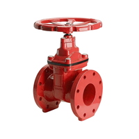Awwa C515 Resilient Seated Nrs Gate Valve Flanged End Class150 Class300 Ductile Iron Water Valve