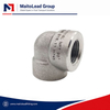 ASTM B16.11 2.5inch 90degree Stress Elbow Forged 304 304L Stainless Steel Threaded Fittings 3000lb 6000lb
